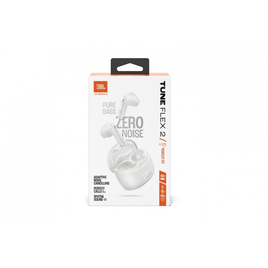 Jbl JBL Tune Flex 2 Blanc - Ecouteurs sans fil avec reduction de bruit n°7