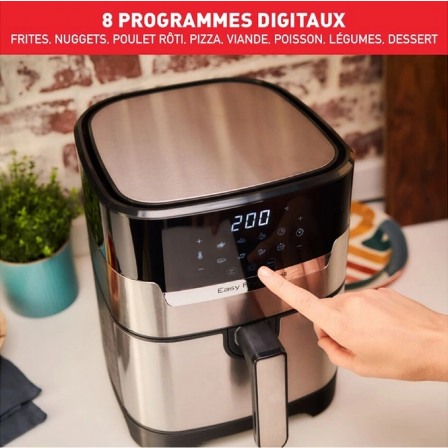 Moulinex Easy Fry & Grill Digital + Couteau Tefal Offert YY5138FB n°3