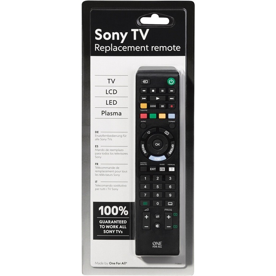 Télécommande pour tv sony One For All