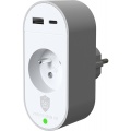 Force Power Parafoudre 1 prise +USB A+C 540J EU