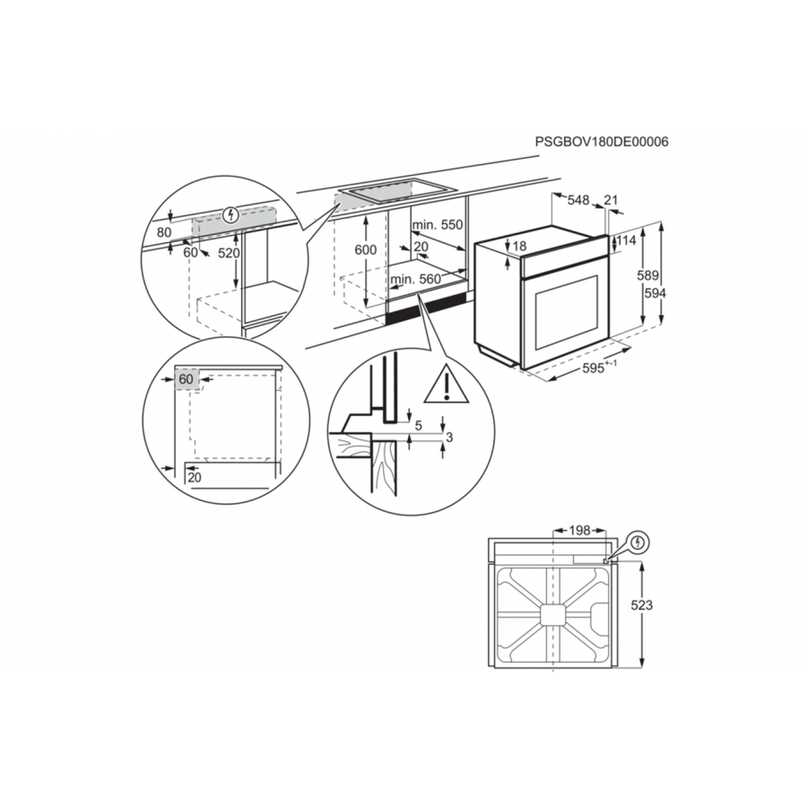 ELECTROLUX EOC8P39X n°11