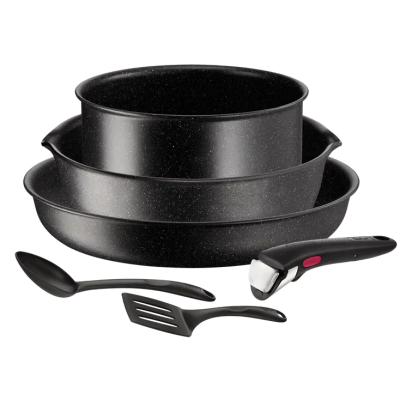 TEFAL X6INGENIO BLACK STONE SET 6P