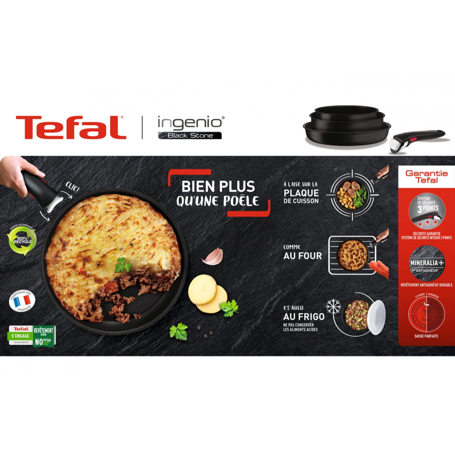 TEFAL BLACK STONE SET X8 L3999502 n°2