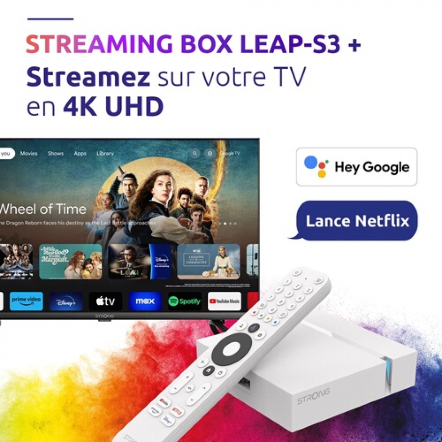 Strong LEAP-S3+ V2 Box Google TV 4K Chromecast n°5