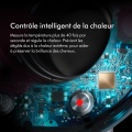 Dyson Supersonic cheveux raides à ondulés Bleu de Prusse Cuivre