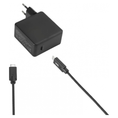 WE BUNDLE CHARGEUR USBC + CABLE 100W NOIR