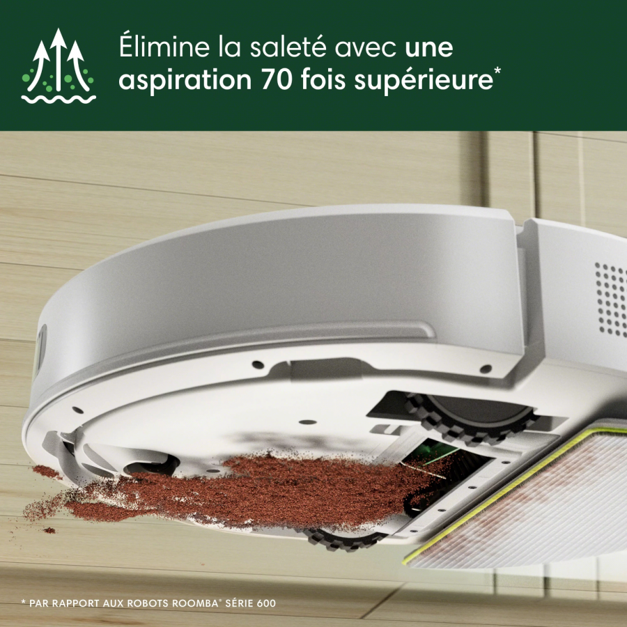 IROBOT ROOMBA 105 COMBO BLANC n°9