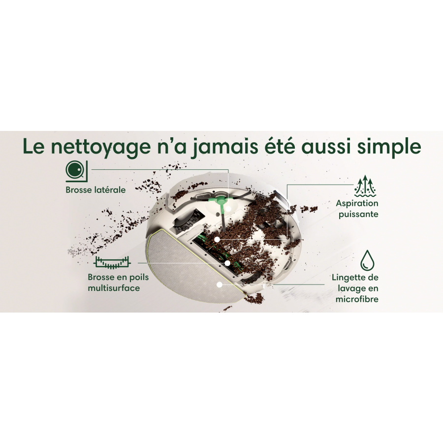 IROBOT ROOMBA 105 COMBO BLANC n°12