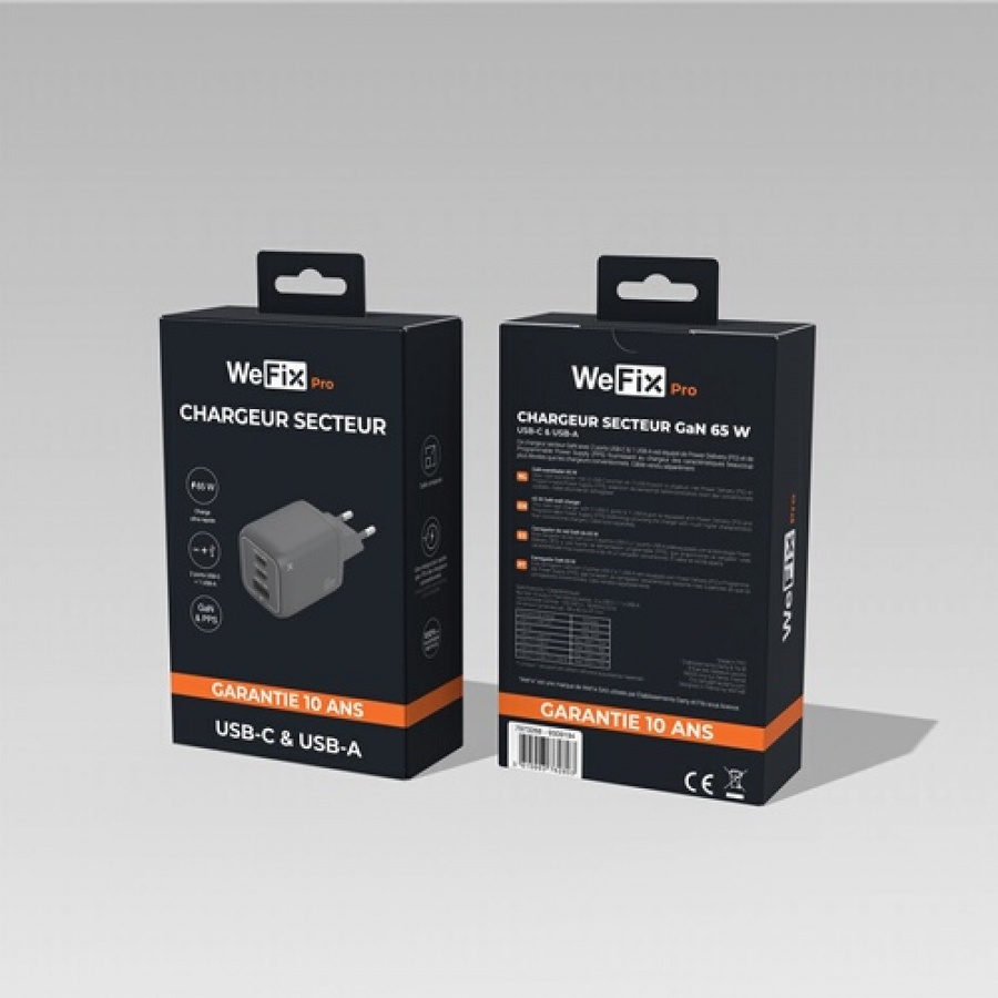 Wefix Pro CV 65W 2USB-C+USB-A n°7