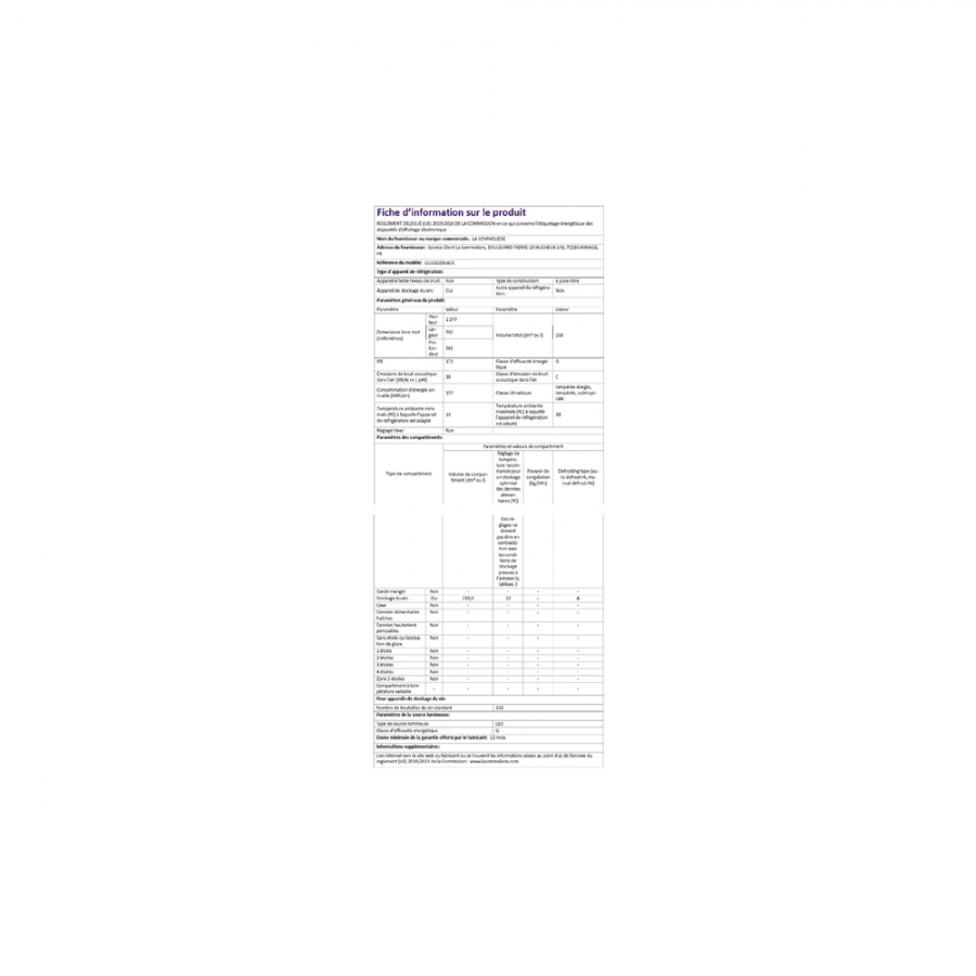 LA SOMMELIERE LS102DZBLACK n°12