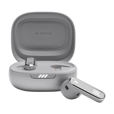 JBL LIVE FLEX ARGENT