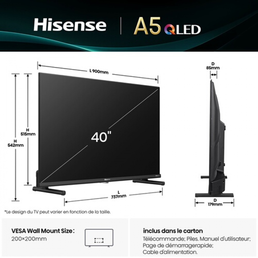 HISENSE 40A5Q n°5