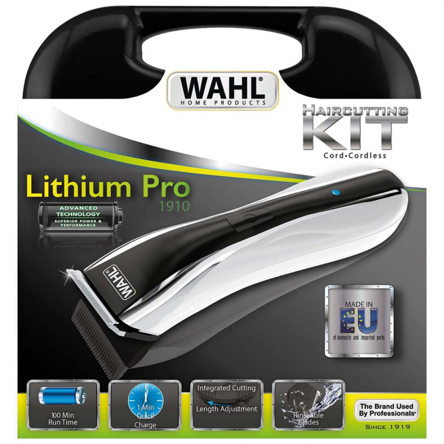 WAHL LITHIUM PRO LED CLIPPER ARGENT / METAL n°2