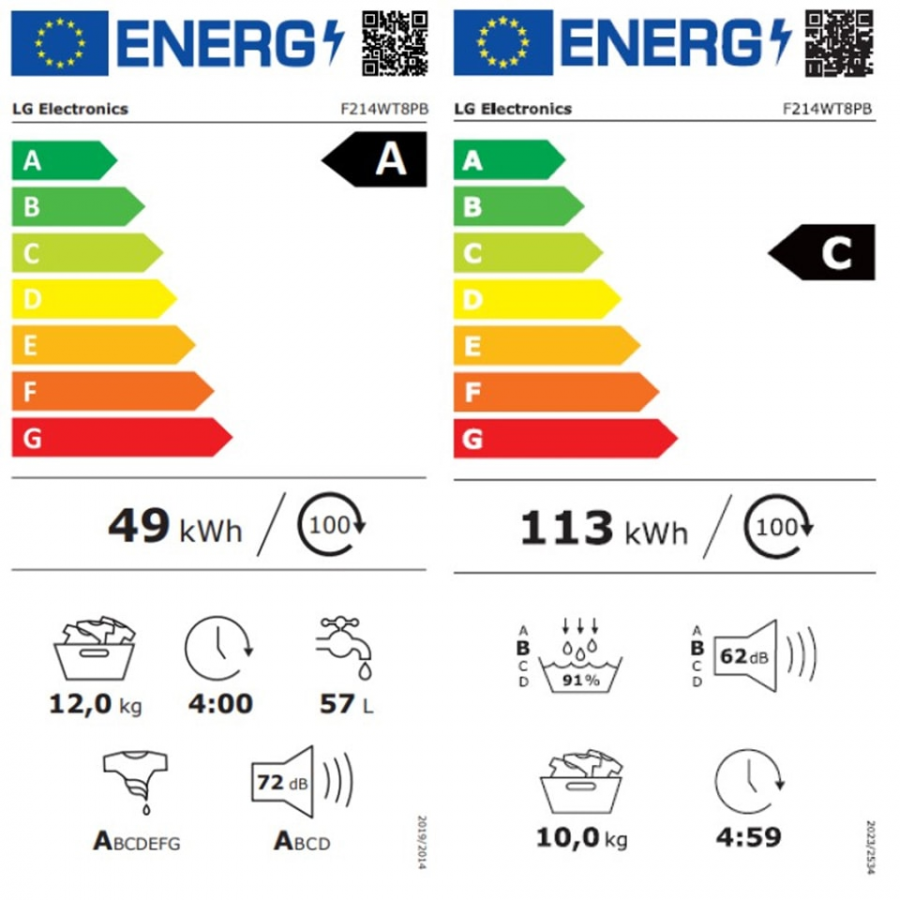 LG F214WT8PB 12/10KG n°14