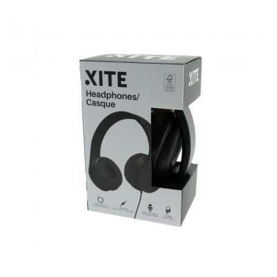 XITE CASQUE AUDIO NOIR MICRO INTEGRE