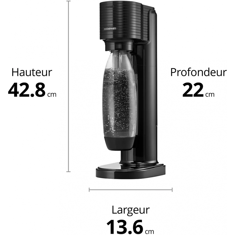 SODASTREAM GAIA NOIRE n°6