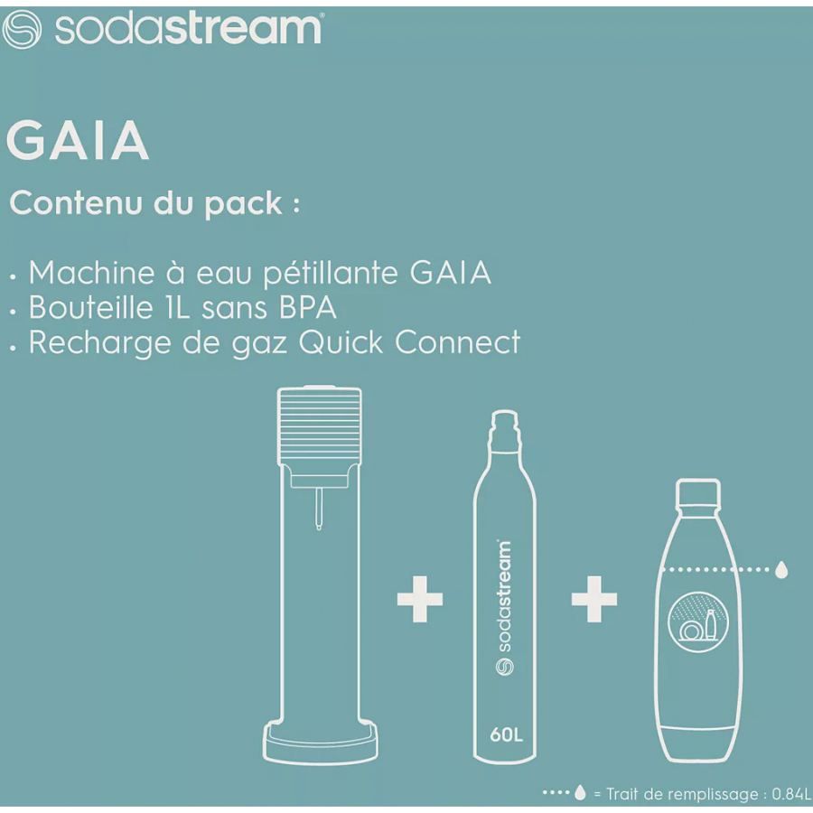 SODASTREAM GAIA NOIRE n°7