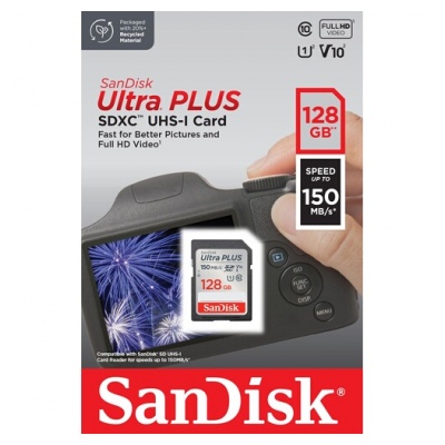 SANDISK SD ULTRA 128GB 150MB/s