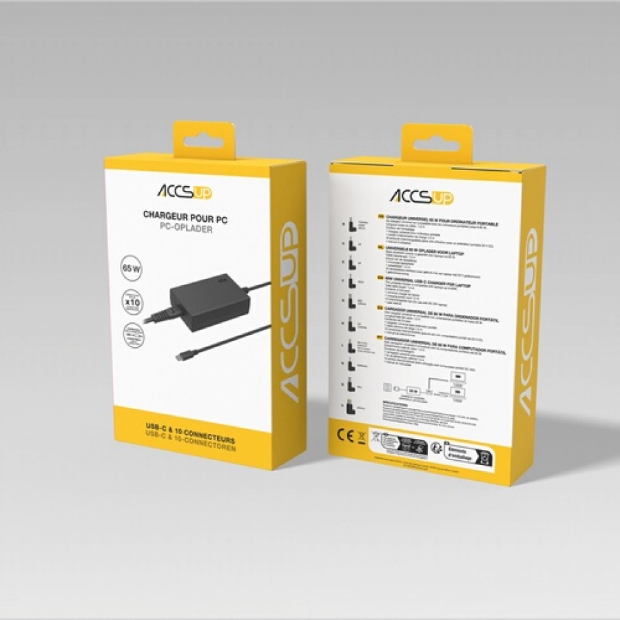 Accsup UNIVERSEL 65W NOIR n°5
