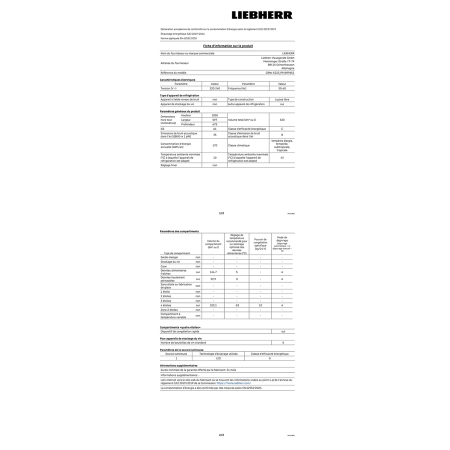 LIEBHERR CBNC 5223 n°11