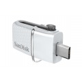 Sandisk Clé USB 3.0 SanDisk Ultra® Dual Drive 32 Go blanche