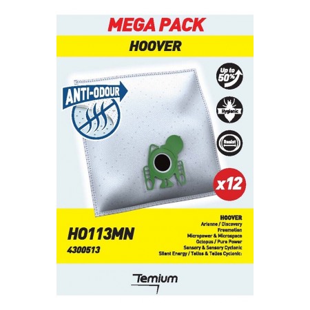 Sac aspirateur shop temium el117mn