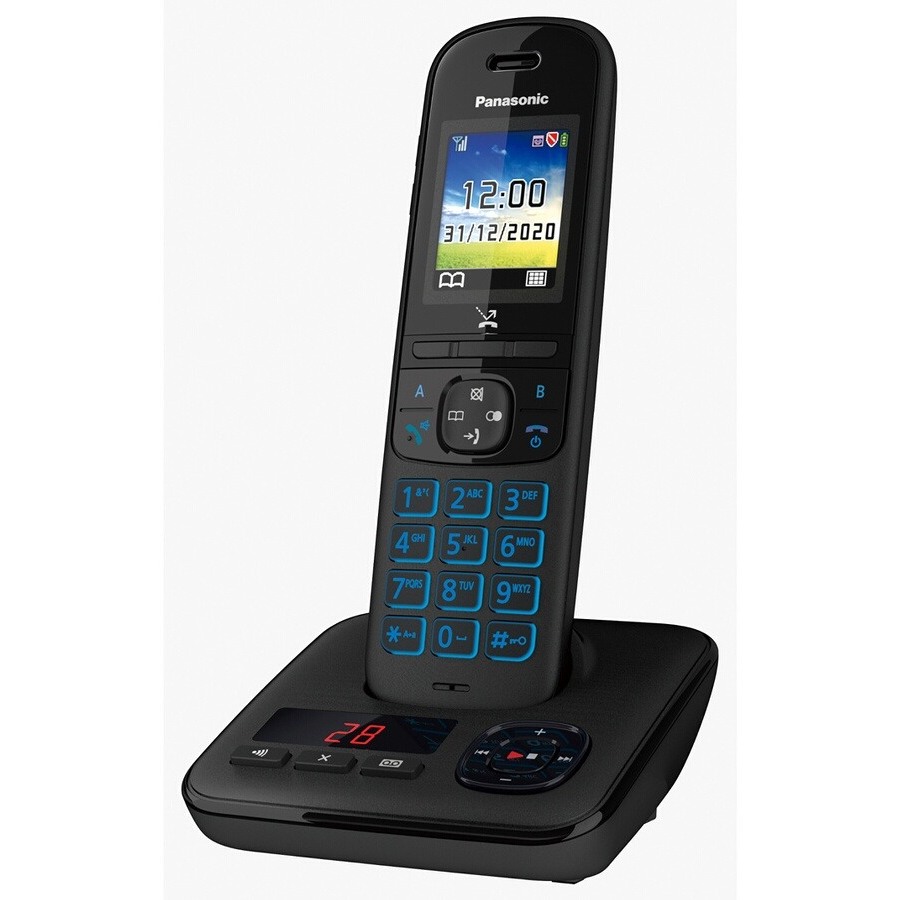 Téléphone fixe Panasonic KX-TGH720FRB - DARTY Guyane
